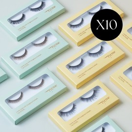 [Picasso Brush] [Picasso] Aimi Eyelashes 10 Types, 10 Piece Set (+ Eyelash Color B, No. 39, 10 Piece Set / [피카소브러쉬] [피카소] 아이미 속눈썹 10종 10개세트  (+ 아이래쉬 컬러 블, 39호 10개 세트
