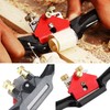 9'' Adjustable Spokeshave with Flat Base, Metal Blade Wood Working