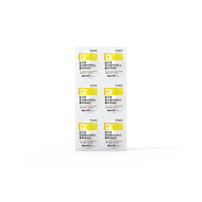 Trueen Probiotics FloraGG Synbiotics Danisco 10 billion live lactic acid