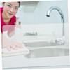 Mobestech Bathtub Splashing Guard Kitchen Sink Board for Bathroom PVC