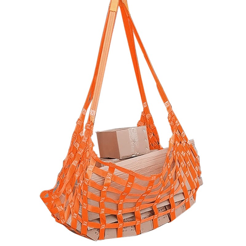 DAJAVE Cargo Lifting Nets 3.28' x 3.28', Flat Nylon Sling