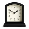 JONES CLOCKS® Tavern Mantel Clock | Small Modern Arch top