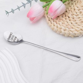 Nanny Grandma Birthday Gifts for Nan Nana Granny Retirement Christmas Gifts for Grandmother Gift for Grandma Tea Coffee Lover Gifts for Mimi Gift for Nanny Birthday Present for Nana Grandma Spoon