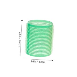 WOONEKY 14pcs Self Grip Hair Curler for Long Hair Easy to Use No Heat Curling Tool Random Color