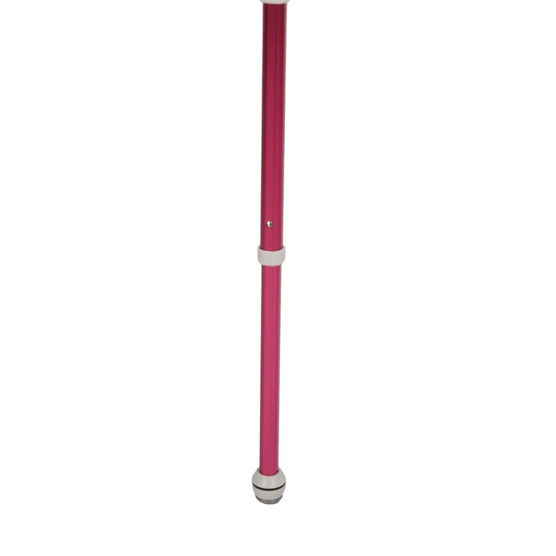 Telescoping Blind Cane, Portable Alloy Reflective Blind Walking Stic, Lightweight
