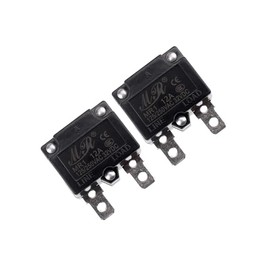 RKURCK RKURCK 12 Amps Thermal Circuit Breakers 125/250VAC 32VDC Automatic Reset Relay Fuse Current Overload Protector Switch 12A 2 Pack