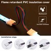 10PCS 4 Pin Conductor 10 mm Wide LED 5050 RGB