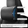 NETSEY Car Headrest Pillow, Soft Memory Foam Car Neck Pillow