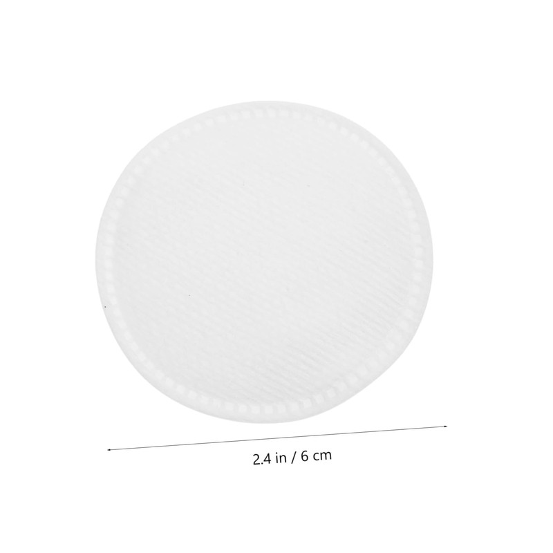 BIUDECO Gentle Makeup Removal 60 Round Cotton Pads Soft Fabric