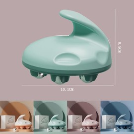 1 Hand Roller with 360 Degree Rotating Ball | Full Body Self Care Massager | For Neck, Shoulder, Back, Legs, Legs & Joints | Manual Type for Easy Carry