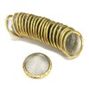 17mm Pipe Screens Gauzes Conical Steel Brass Bowl Metal Filters