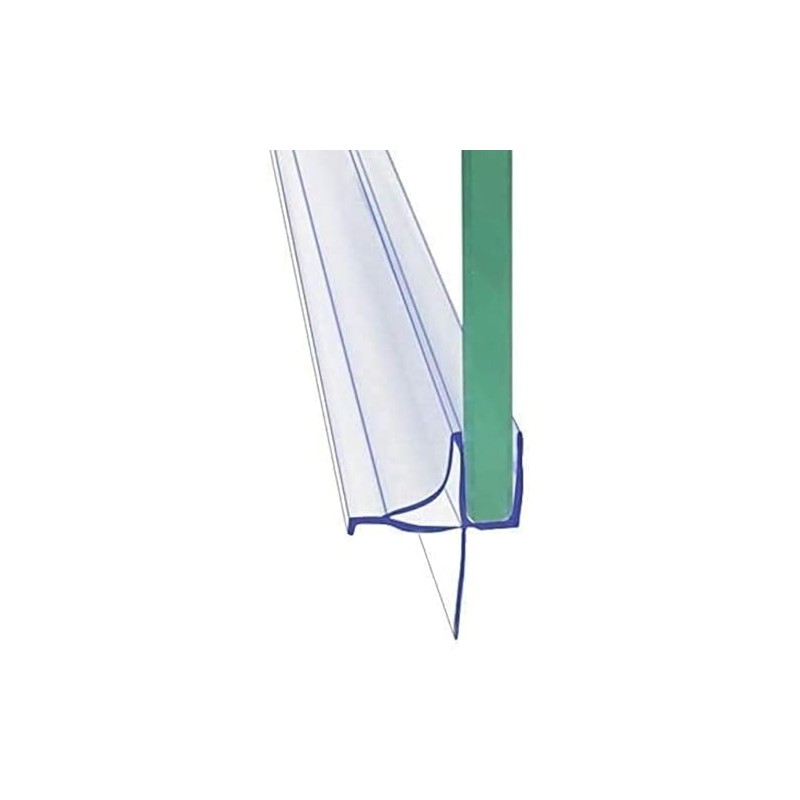 Frameless Shower Door Bottom Seal Shower Sweep with Drip Rail