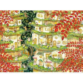 Pintoo Jigsaw Puzzles 1200 Piece for Adults - Smart - Sweet Home Beautiful Plastic Puzzle for Home Decor Zero Dust Easy Storage [H2370]