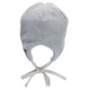 Sterntaler Girls' Melange Hat, smoke Grey