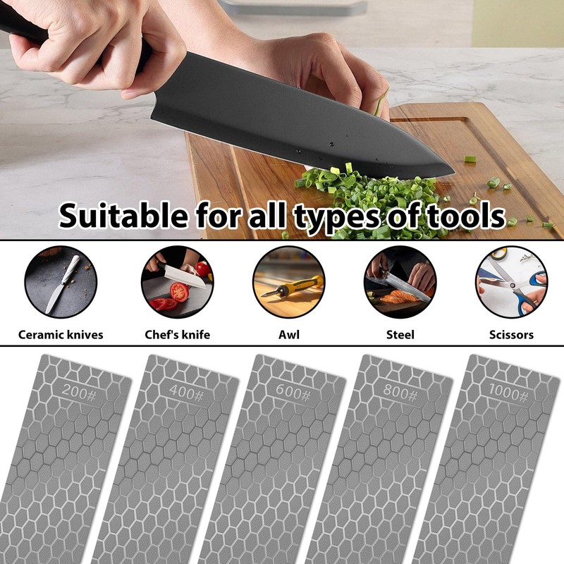 Diamond Sharpening Stones Efficient Diamond Sharpening Plates with Honeycomb Surface