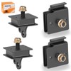 Bottom and Top Engine Mount Rubber Damper Kit Compatible with
