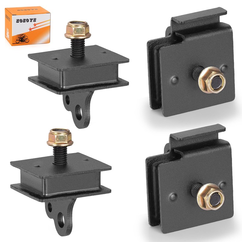 Bottom and Top Engine Mount Rubber Damper Kit Compatible with