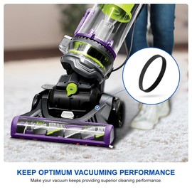 LANMU Style 7/9/10 P/N 3031120 Replacement Belts Compatible with Bissell Models 2252 2260 2316 1797 2253 2254 2255 2256 2258 2259 2739 Series Powerlifter/CleanView Swivel Rewind Pet Vacuum (2-Pack)