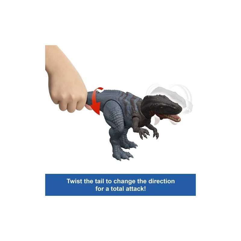 Mattel - Jurassic World: Rebirth Wild Roar Abelisaurus [New Toy]