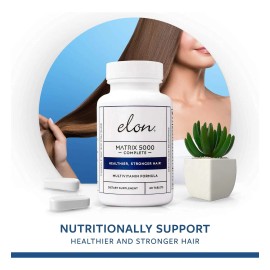 Elon Biotina 5000 Mcg Pastillas Crecimiento Capilar