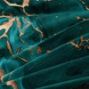 Luofanfei Marble Bed Linen 135 x 200 cm, Green Gold