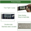 12 Inch Digital Angle Finder, JYEASTZ Stainless Steel Digital Protractor