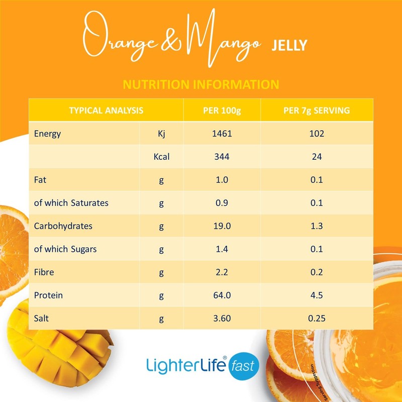 LighterLife Orange & Mango Jelly x 10