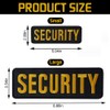 KABAKE 2 Pcs Embroidered Letters Security Patch - Security Badge