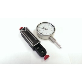 Accusize Industrial Tools Agd2 Style 0-1/4 Inch x 0.0005 Inch Dial Indicator Plus a Mini Mag Base, P900-S098+Eg08-0016
