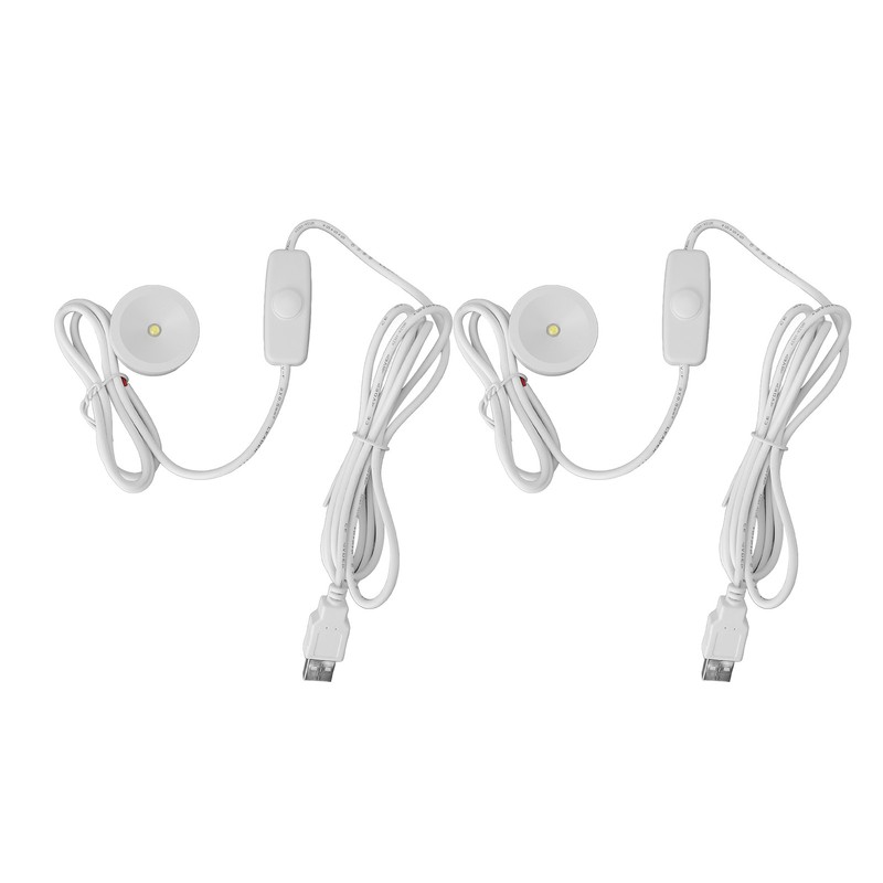 2PCS LED Spot Lights Professional 5V USB Dimmable Round Small