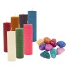 CEB Kit Velas De Miel Wicca 7 Chakras + 100