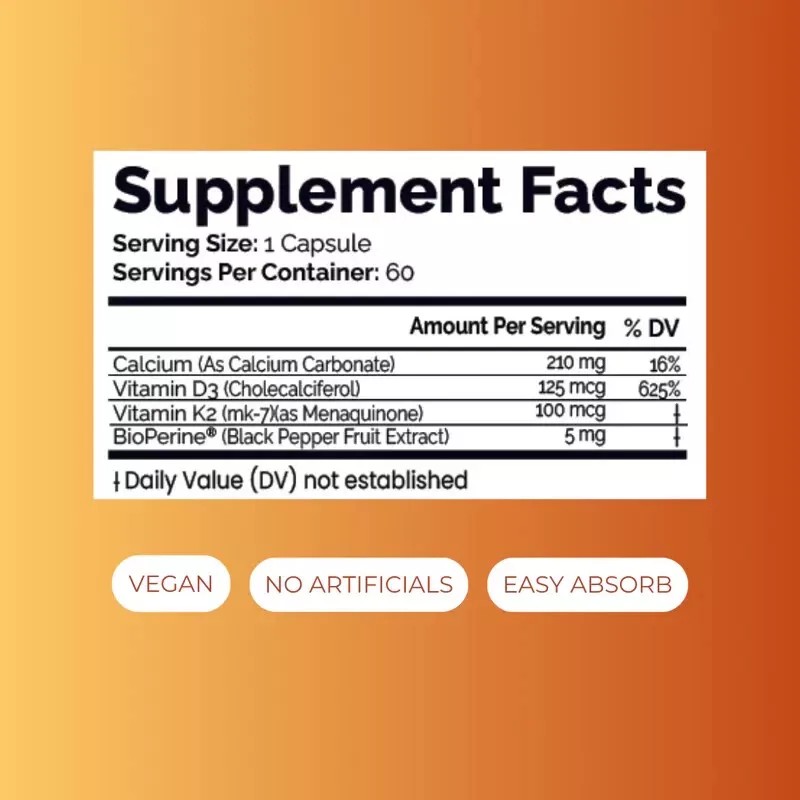 Biohacking VITAMIN D3K2 - 60 Count EXP 2026