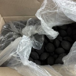 Camping, hiking, car camping, one-touch charcoal, charcoal, briquette, lightning charcoal fuel 10kg 1 Box