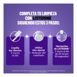 Listerine Cuidado Total Enjuague Bucal Botella Con 500ml