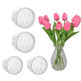 Pack of 4 Spiral Flower Stem Holder, Ikebana Stem Holder, Reusable Hanataba Bouquet Twisters, Spiral Ikebana Stem Holder for Vases, Flowers, DIY Spiral Bouquet Stem Holder