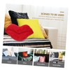GRIRIW Sofa Comfortable Lip Pillow for Couch Decorative Cushion Home
