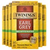 Twinings Decaffeinated Earl Grey Black Tea Individually Wrapped Bags, 20