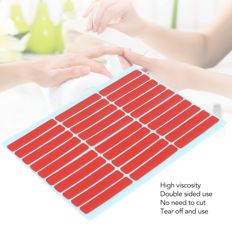 10 Sheets Nail Art Fixing Tape, Nail Color Display Stand,