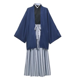 COSDREAMER Mens Japanese Yukata Kimono Robe Costume Japanese Kimono Robe