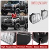 HECASA Pair LED Turn Signal Light Compatible with 2006-2010 Hummer
