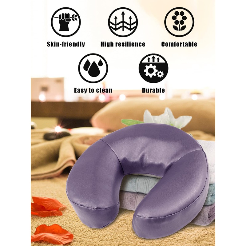 Kalolary Massage Pillow for Massage Tables, Universal Headrest with Crescent