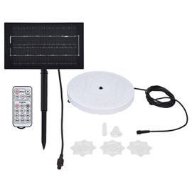 Solar Fountain Light IP66 Waterproof RGB LED Floating Lamp for Outdoor Use Garden Swimming Pool