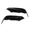 2pcs Front Bumper Vent Canard Splitter Left Right ABS Wind