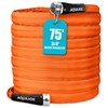 Aqua Joe AJFJH75-34-CTR-CTR Kink-Free Contractor Grade FiberJacket Garden Hose, 3/4-in