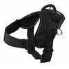 Dean and Tyler DT Dog Harness, Black With Reflective Trim,