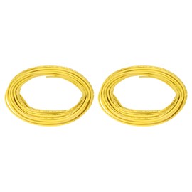 sourcing map 20AWG Wire 20 Gauge Stranded Wire PVC Hookup Wire, UL1007 Tinned Copper Wire 7.5m/25ft Yellow for Internal Connecting Wire