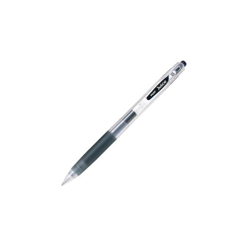 Pilot LJU50M5B Juice 1.0 Gel Ballpoint Pen, Black, 5 Count