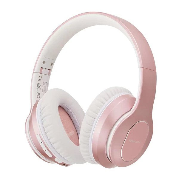 PowerLocus Active Noise Cancelling Headphones Over Ear, Wireless Headphones with