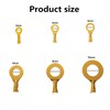 150 Pcs Gold M3 M4 M5 M6 M8 M10 Non-Insulated