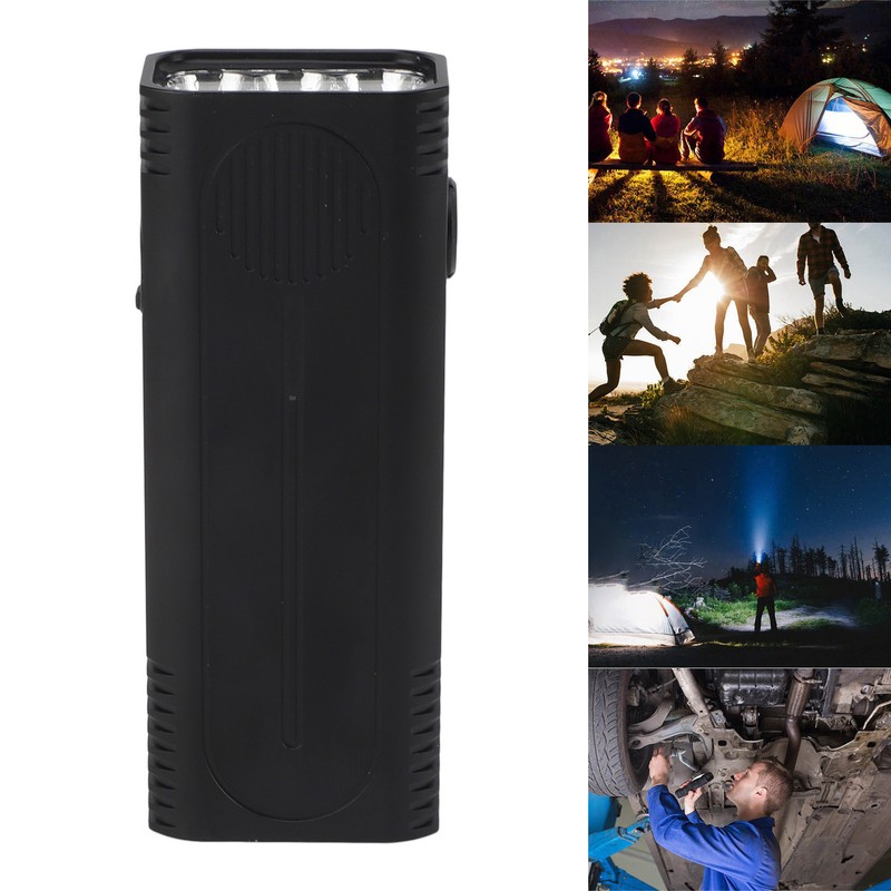 Flat Flashlights 10000LM USB Rechargeable IPX4 Protection 4200mAh with Pocket